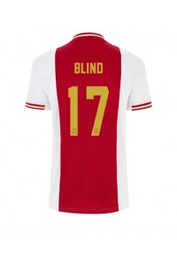 Ajax Daley Blind #17 Fotballdrakt Hjemme Klær 2022-23 Korte ermer